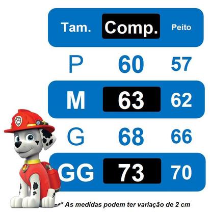 Imagem de Fantasia Infantil Patrulha Canina Marshall para o Dia das Crianças