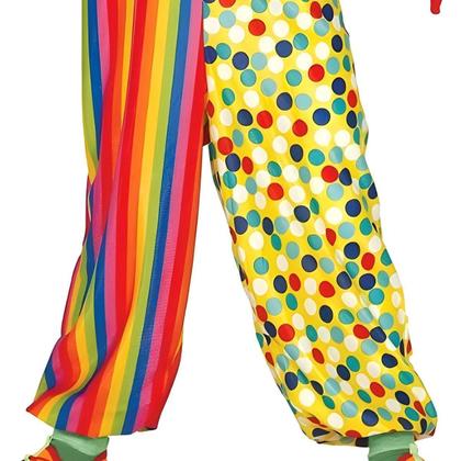 Imagem de Fantasia Infantil pra Menino de Carnaval e Festa Roupa Palhaço Palhacinho de Circo com Chapeu