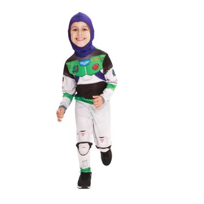 Imagem de Fantasia Infantil Premium Buzz Lightyear Roupa com Capuz Original Disney Tamanho:P