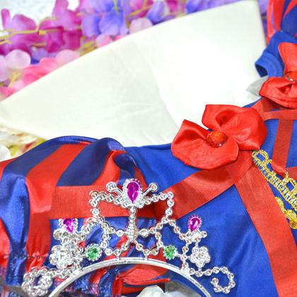 Imagem de Fantasia Infantil Princesa Disney Super Luxo Feminina Completa