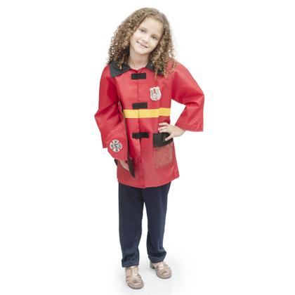Imagem de Fantasia Infantil Roupa Bombeiro