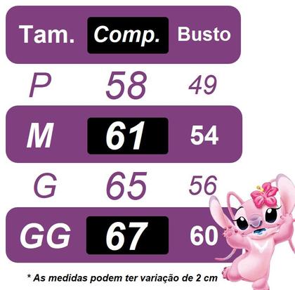 Imagem de Fantasia Infantil Temática Angel Stitch Lilo com Máscara Rosa