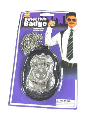 Imagem de Fantasia Kit Policial Feminino Algema pelúcia e Distintivo