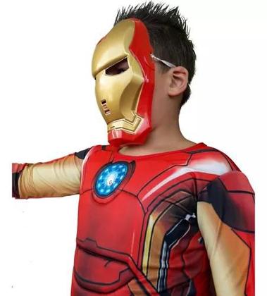 Imagem de Fantasia Longa Com Enchimento Homen de Ferro