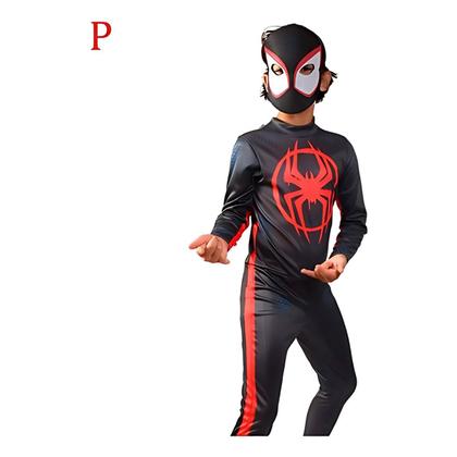 Imagem de Fantasia Macacão Homem Aranha Miles Morales Infantil Tam P