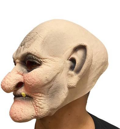 Imagem de Fantasia Máscara de látex Realista Senhora Idosa Velha
