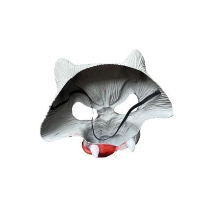 Imagem de Fantasia Mascara Lobo Mau Língua De Fora Látex Com Elástico