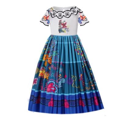 Imagem de Fantasia Menina Infantil Princesa Fada Vestido Curto Rodado Bebe Juvenil Dia das Crianças Halloween Festa Personagem Filme Babado Colorido Desenho