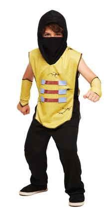 Imagem de Fantasia Ninja Infantil Carnaval Halloween Mortal Kombat