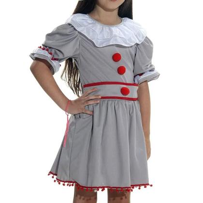 Imagem de Fantasia Palhaça It A Coisa Palhacinha do Mal de Halloween