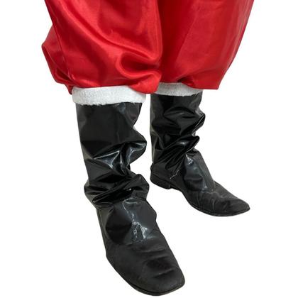 Imagem de Fantasia Papai Noel Adulto Cetim Luxo Completo