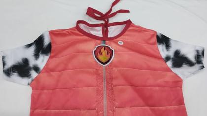 Imagem de Fantasia Patrulha Canina Marshall roupa Infantil FANT168 BM