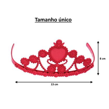 Imagem de Fantasia Princesa de Neve Infantil Tamanho P M G GG
