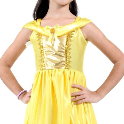 Imagem de Fantasia Princesa Dourada Infantil