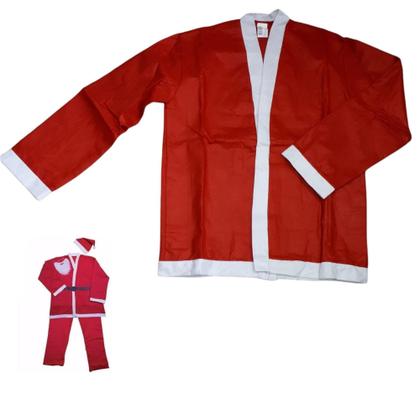 Imagem de Fantasia Roupa Papai Noel 5 Peças Completa Natal Original - Zein