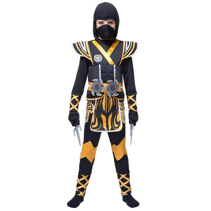 Imagem de Fantasia Spooktacular Creations Golden Ninja Kids Boy de 5 a 7 anos