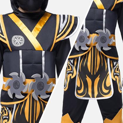 Imagem de Fantasia Spooktacular Creations Golden Ninja Kids Boy de 5 a 7 anos