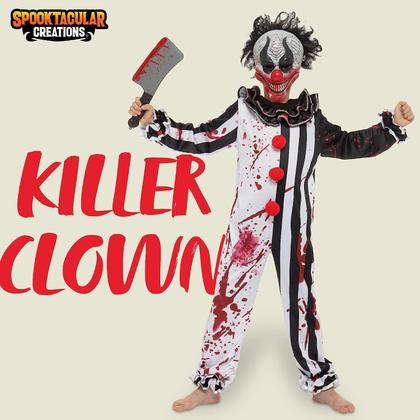 Imagem de Fantasia Spooktacular Creations Halloween Bleeding Killer Clown