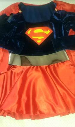 Imagem de Fantasia Super Girl Infantil Criança Menina