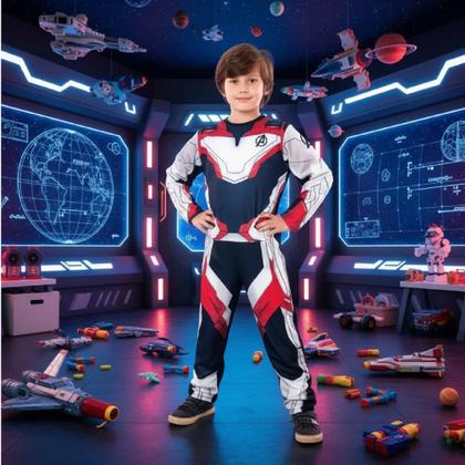 Imagem de Fantasia Uniforme Avengers Vingadores Ultimato 4 Infantil