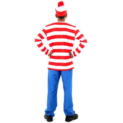 Imagem de Fantasia Wally Adulto - Onde está o Wally  - Original
