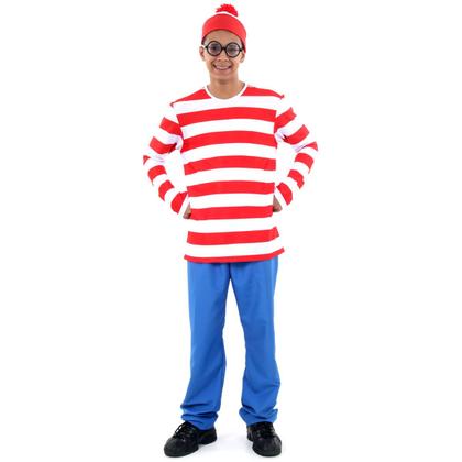 Imagem de Fantasia Wally Adulto - Onde está o Wally  - Original