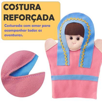 Imagem de Fantoche bíblico maria feltro