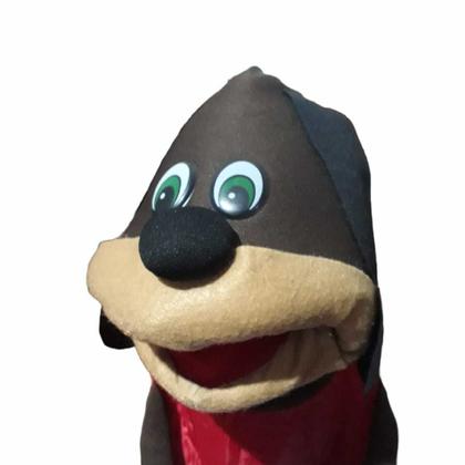Imagem de Fantoche cachorro marrom, fantoche de mão