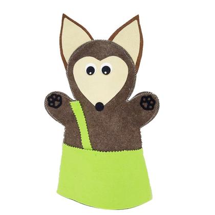 Imagem de Fantoche - Feltro - Lobo e os Três Porquinhos - Kits e Gifts