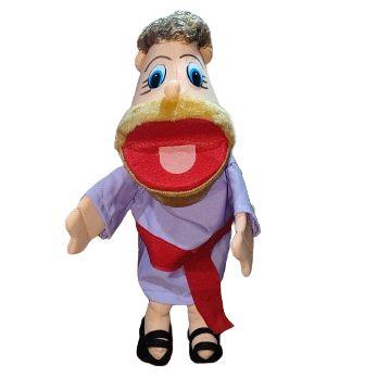 Imagem de Fantoche Jose De Mão Personagem Bíblico 42cm  FANTOCHES GONZAGA