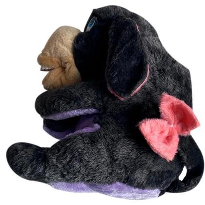 Imagem de Fantoche Odontológico Pelúcia Luxo Com Macro Arcada - Burro