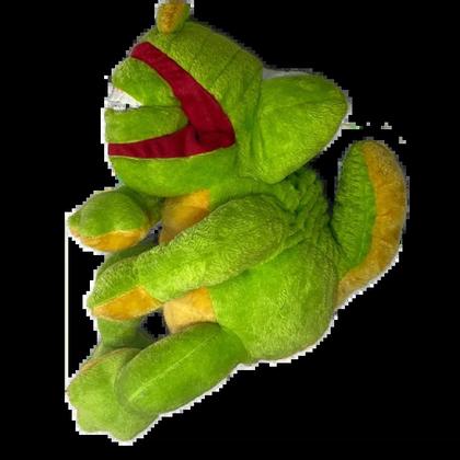 Imagem de Fantoche Odontológico Pelúcia Luxo Com Macro Arcada - Jacaré