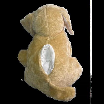 Imagem de Fantoche Odontológico Pelúcia Macro Arcada - Cachorro Bege