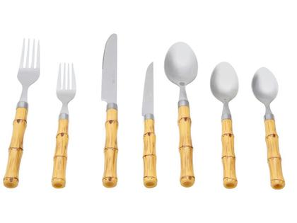 Imagem de Faqueiro 16 Peças De Aço Inox Athenas Dourado - Lyor
