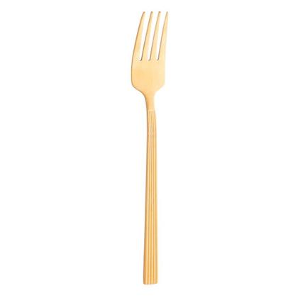 Imagem de Faqueiro 16 Peças Lyor Athenas de Aço Inox Dourado