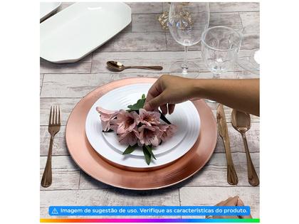 Imagem de Faqueiro 24 Peças de Aço Inox Positano Rosé - Lyor