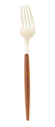 Imagem de Faqueiro 24 Peças Lyor Organic 2898 De Aço Inox Dourado