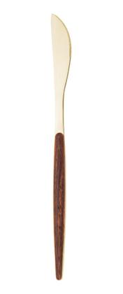 Imagem de Faqueiro 24 Peças Lyor Organic 2898 De Aço Inox Dourado