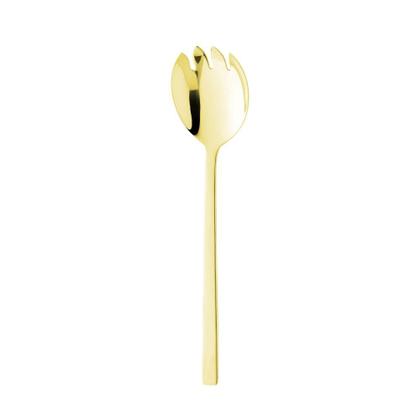 Imagem de Faqueiro 54 Peças Firenze Aço Inox Dourado Wolff Mesa Posta 8 Pessoas Talheres Completo Sofisticado