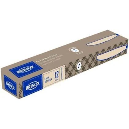 Imagem de Faqueiro 72 Talheres Garfos Colheres Facas de Mesa Inox Turim Mesa Posta Servir