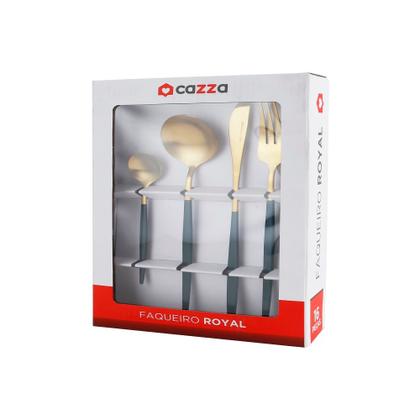 Imagem de Faqueiro Cazza Royal com 16 Peças