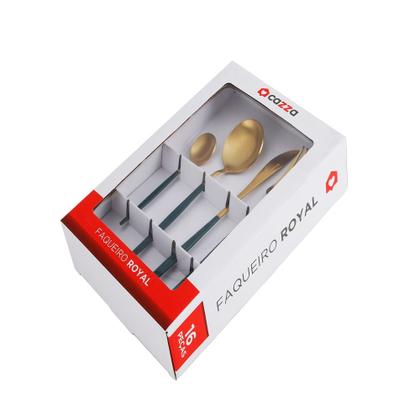 Imagem de Faqueiro Cazza Royal com 16 Peças