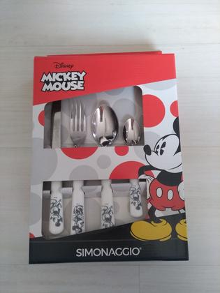 Imagem de Faqueiro e Tábuas para Corte Disney Minnie e Mickey - 26 Peças