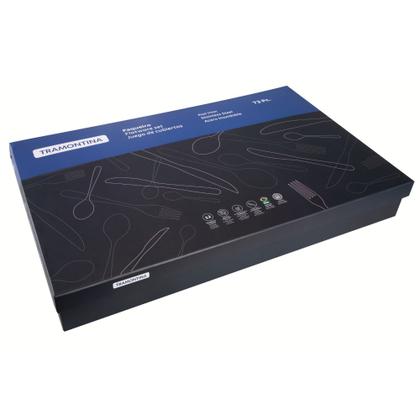 Imagem de Faqueiro Pacific com 72 Peças em Aço Inox com Facas para Churrasco - Tramontina