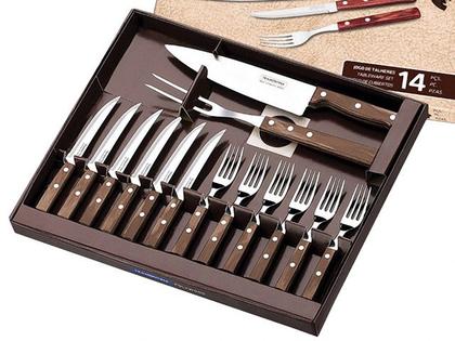 Imagem de Faqueiro Para Churrasco Tramontina Polywood 14 Peças