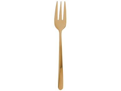 Imagem de Faqueiro viena c/ 30 peças caixa litografada aço inox dourado - wolff