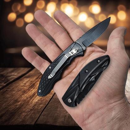 Imagem de Faquinha de Bolso Multiuso em Aço Portátil e Robusta para Pesca e Camping SLKD47