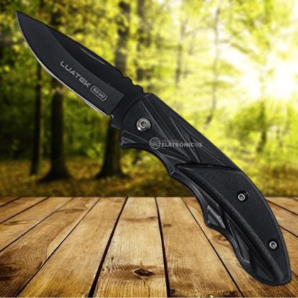 Imagem de Faquinha de Bolso Multiuso em Aço Portátil e Robusta para Pesca e Camping SLKD47