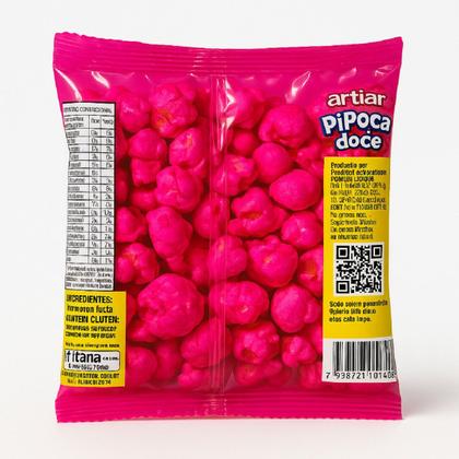 Imagem de Fardo de Mini Pipoca Doce c/ 200 un de 10gr Aritana festas