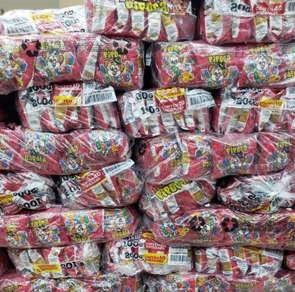 Imagem de Fardo De Mini Pipoca Doce Com 50 Un De 10Gr Aritana Festas